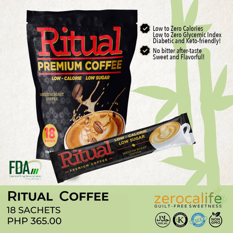 RITUAL PREMIUM COFFEE (LOW CALORIE & LOW GLYCEMIC INDEX)