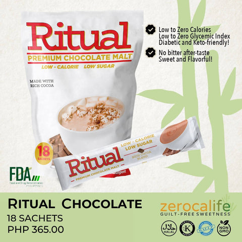 RITUAL CHOCOLATE MALT (LOW CALORIE & LOW GLYCEMIC INDEX)