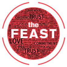 Load image into Gallery viewer, The Feast WordSketch
