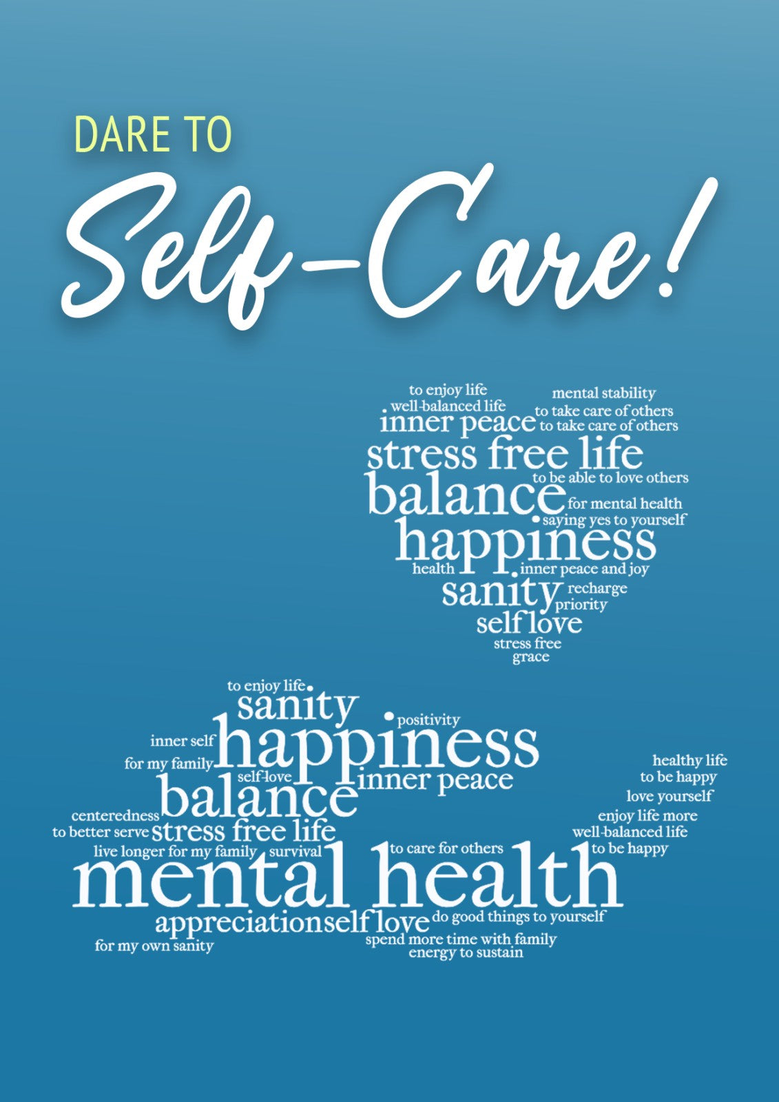 Dare to (Self) Care WordSketch